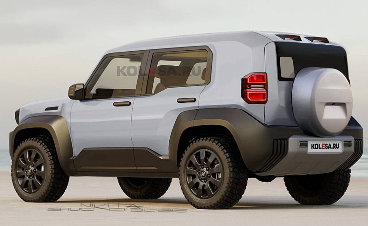 Toyota Land Cruiser FJ trasera