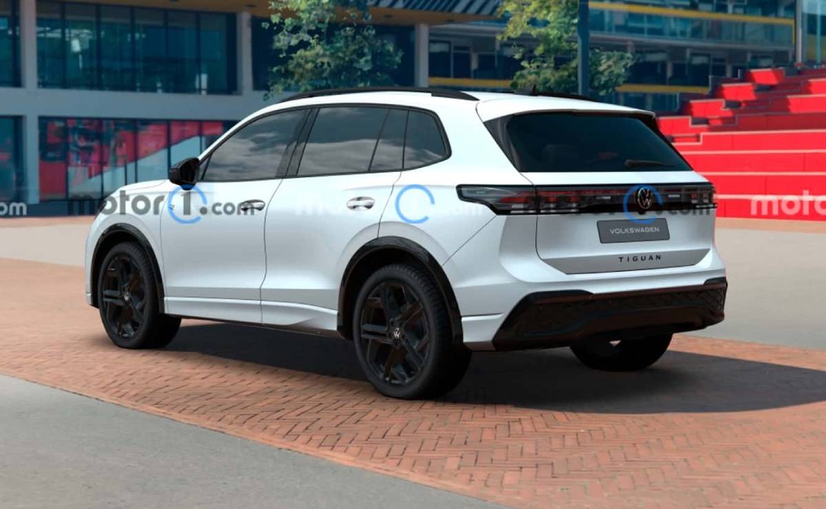 Volkswagen Tiguan Black Edition 2026 trasera