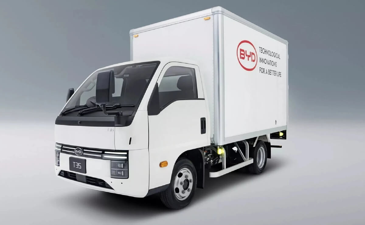 Pick up y camión a la vez: BYD presentó un modelo hecho a medida y único en su clase 4 BYD T35 camion