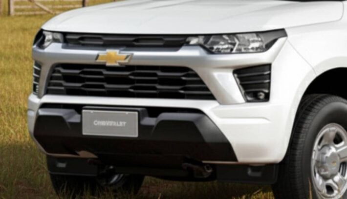 Chevrolet S10 WorkTruck cabina simple lanzamiento teaser