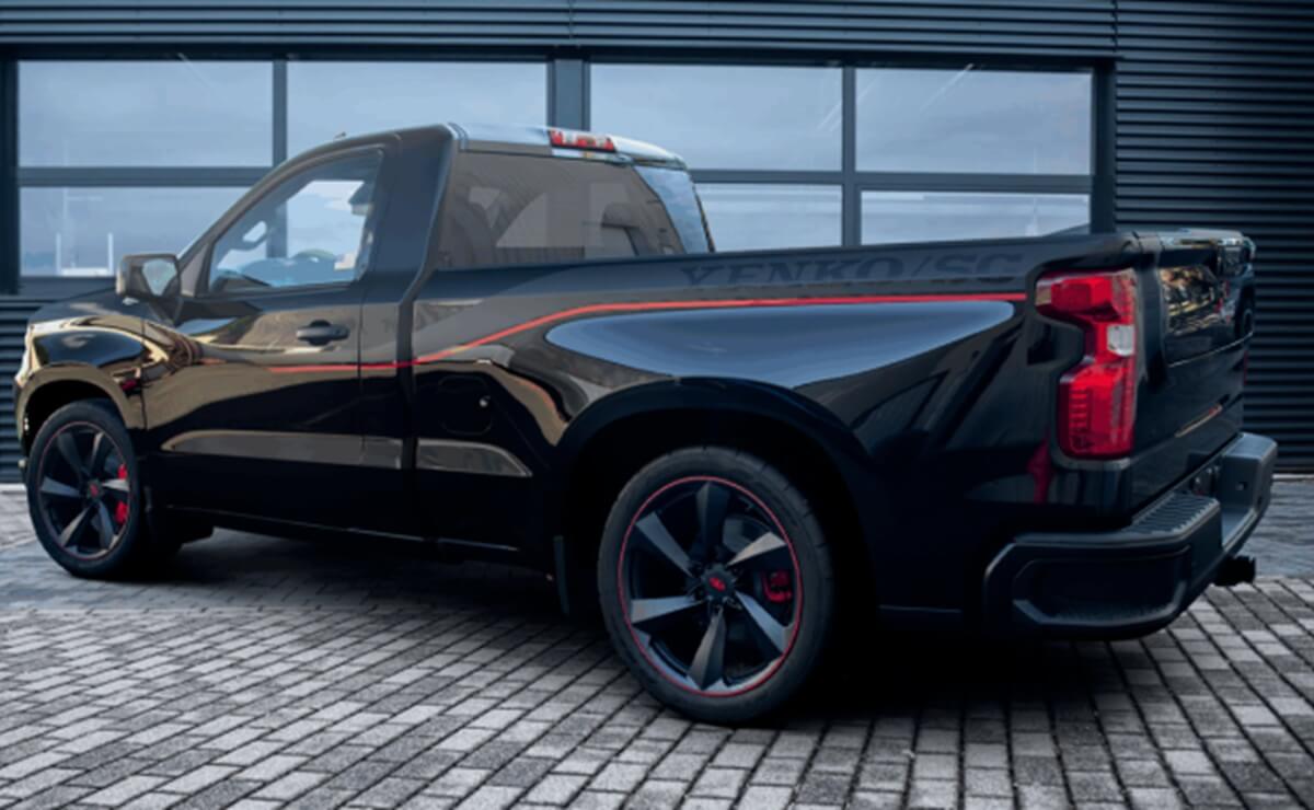 Chevrolet SVE Silverado SC Yenko perfil