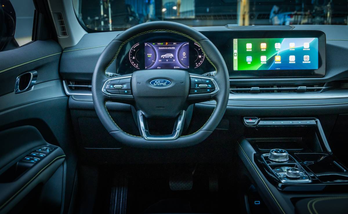 Ford Territory Hibrida lanzamiento interior