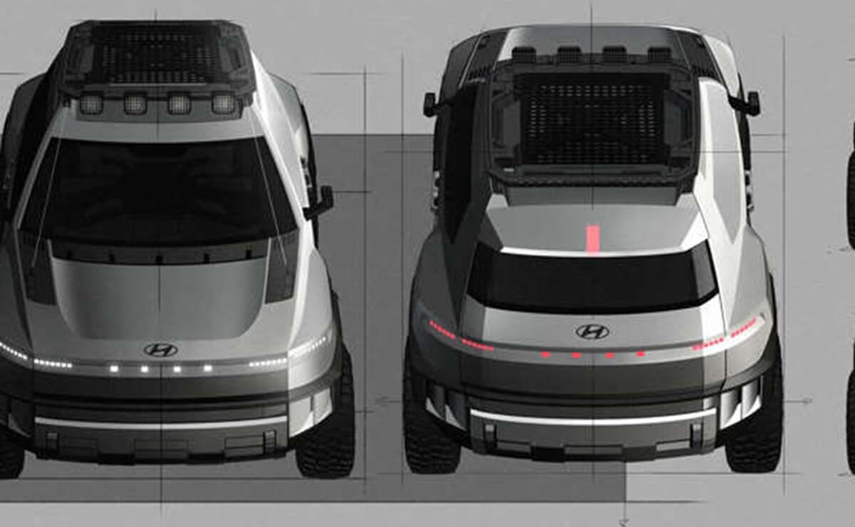 Hyundai Crater Concept proyeccion