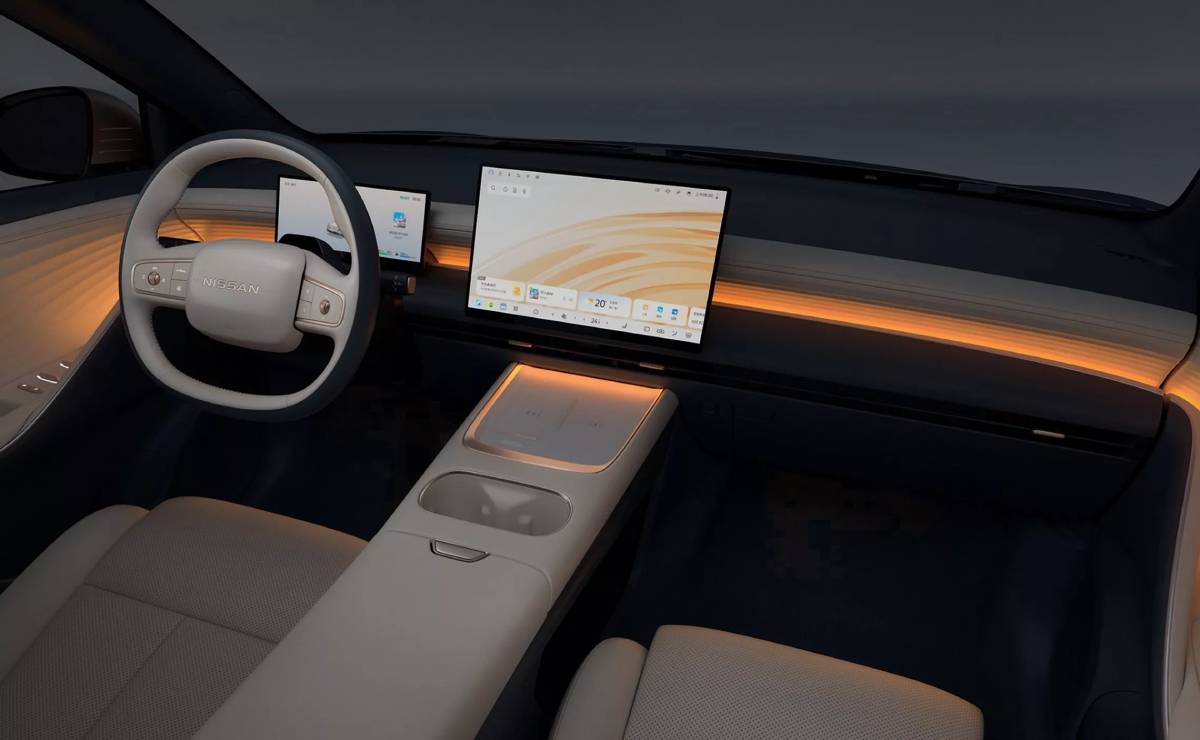 Superior a Versa y más barato: Nissan presentó un nuevo sedan 6 Nissan N6 interior
