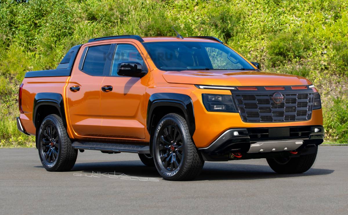 Nissan y la nueva Frontier: qué cambios tendrá la exitosa pick up mediana rival de Hilux 2 Nueva Nissan Navarra frente