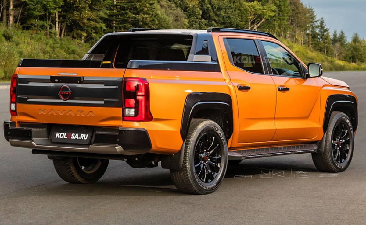 Nissan y la nueva Frontier: qué cambios tendrá la exitosa pick up mediana rival de Hilux 3 Nueva Nissan Navarra trasera