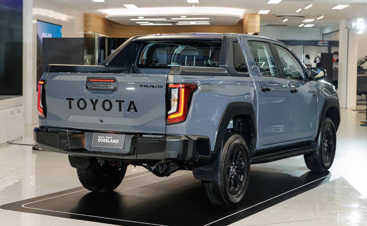 Nueva Toyota Hilux 2026 trasera