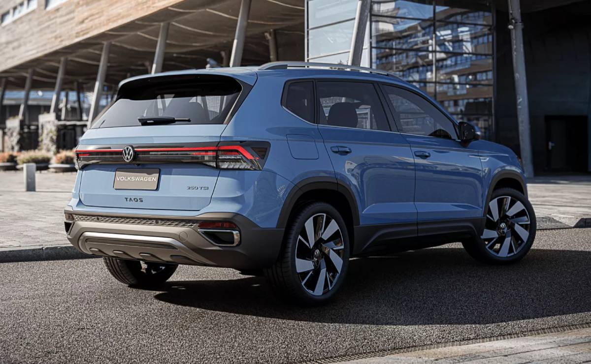Nuevo Volkswagen Taos lanzamiento trasera