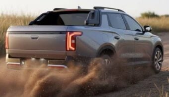 Pick up BYD accion trasera