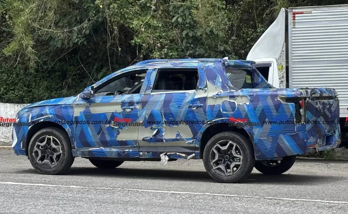 Pick up BYD camuflada