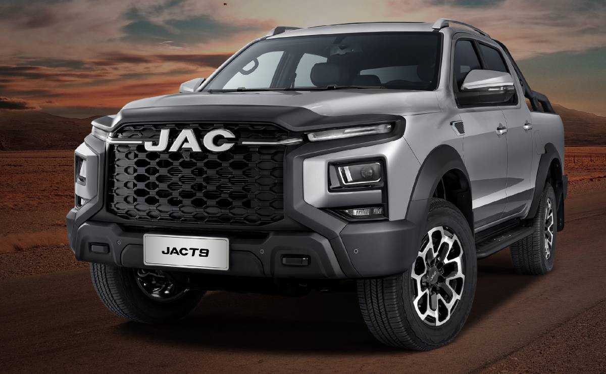 Llegó una nueva pick up al segmento mediano y es más barata que Hilux y Ranger 5 Pick up JAC T9 lanzamiento accion