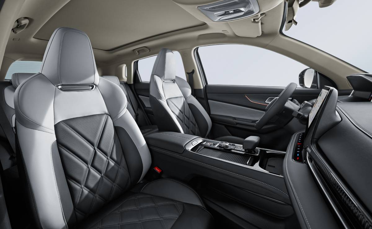 SUV Changan CS55 Plus lanzamiento asientos