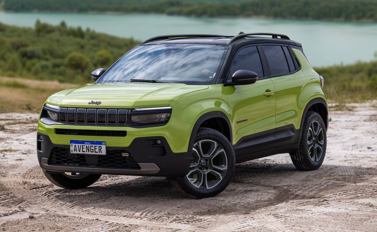 SUV Jeep Avenger 2026 frente