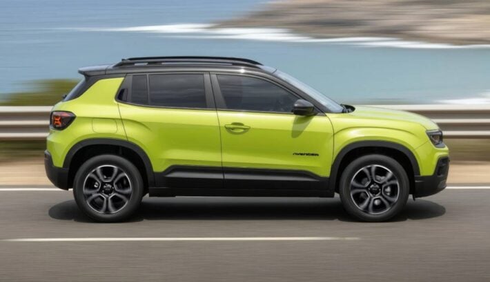 SUV Jeep Avenger 2026 perfil