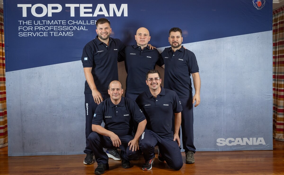 Argentina representará a la región Américas en la final mundial de Scania Top Team 4 Scania 1