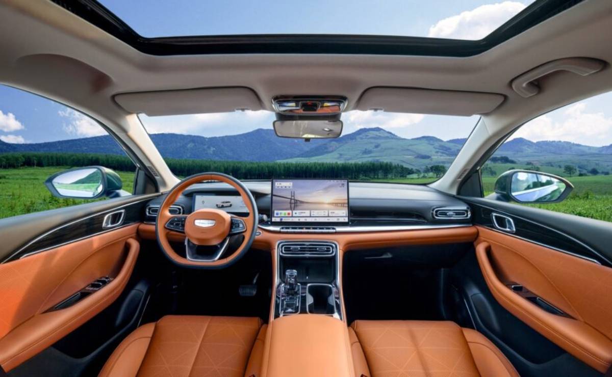 Sedan Geely Emgrand 2026 interior