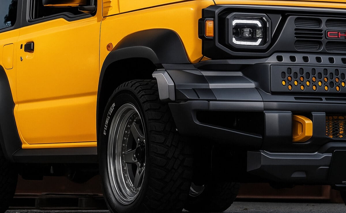 Suzuki presentó un particular SUV que se basa en Toyota Hilux: ¿en qué se diferencia? 1 Suzuki Jimny 2026, con kit CH