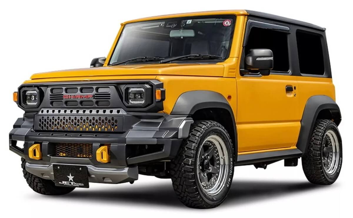Suzuki presentó un particular SUV que se basa en Toyota Hilux: ¿en qué se diferencia? 3 Suzuki Jimny 2026