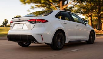 Toyota Corolla 2026 trasera