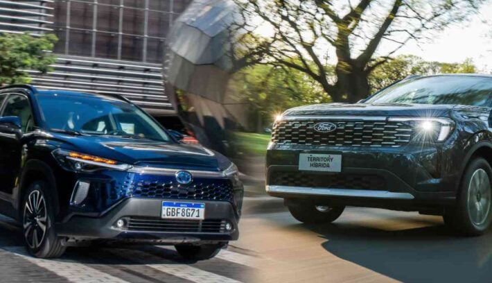 Toyota Corolla Cross vs Ford Territory HY