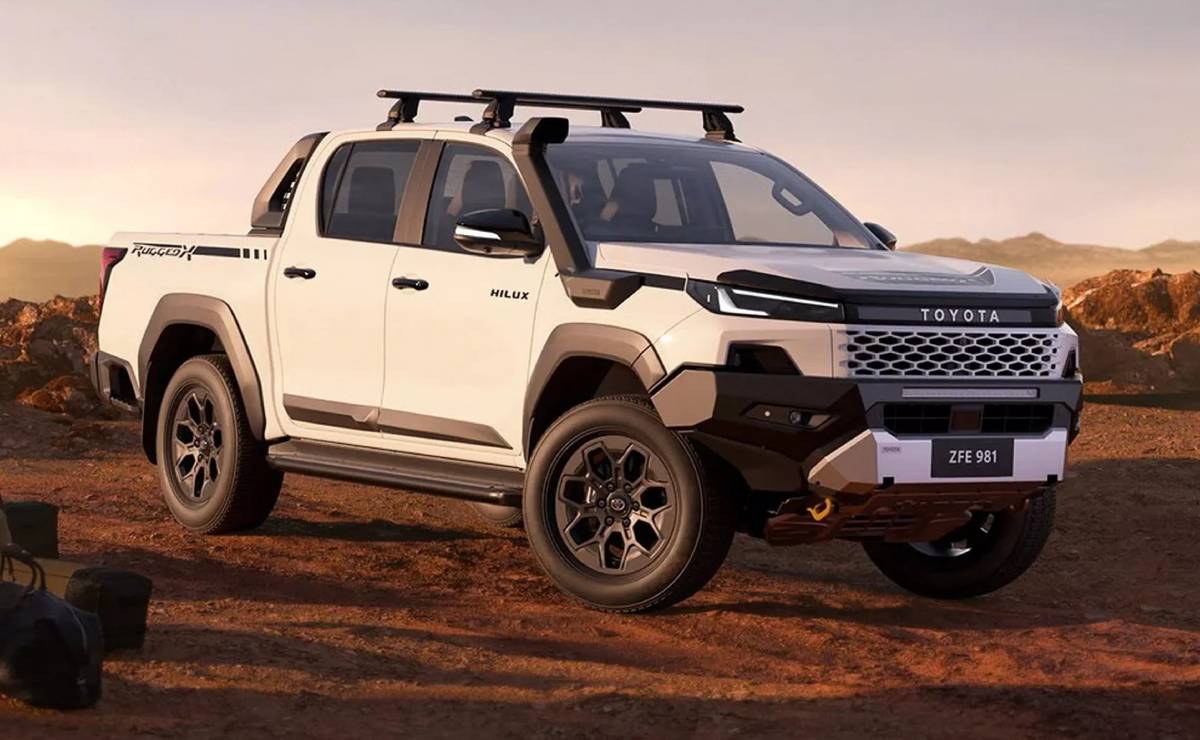 Anticipan como podría ser la versión deportiva de la nueva Toyota Hilux 5 Toyota Hilux Rugged X