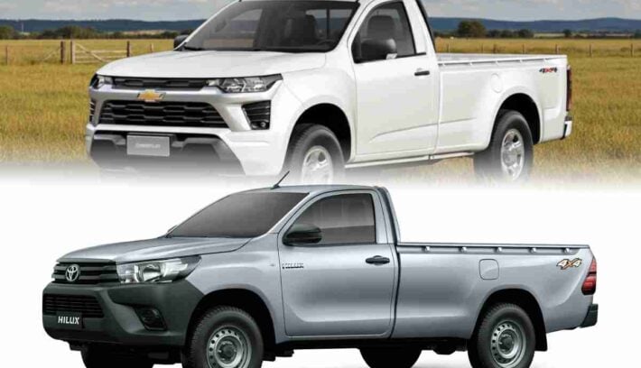 Toyota Hilux vs Chevrolet S10