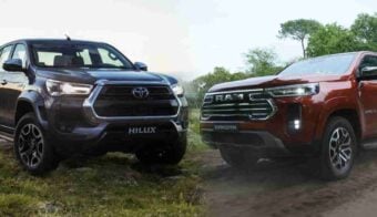 Toyota Hilux vs RAM Dakota