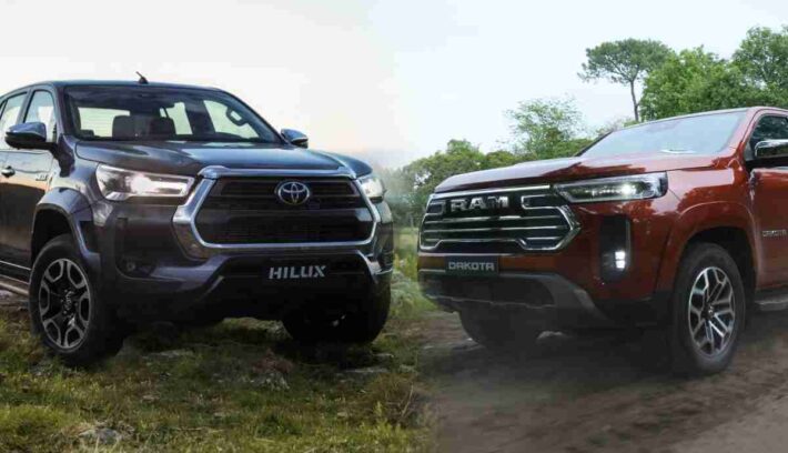 Toyota Hilux vs RAM Dakota