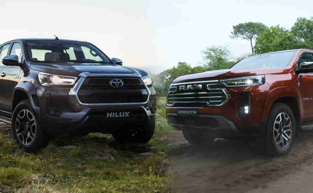 Toyota Hilux vs RAM Dakota