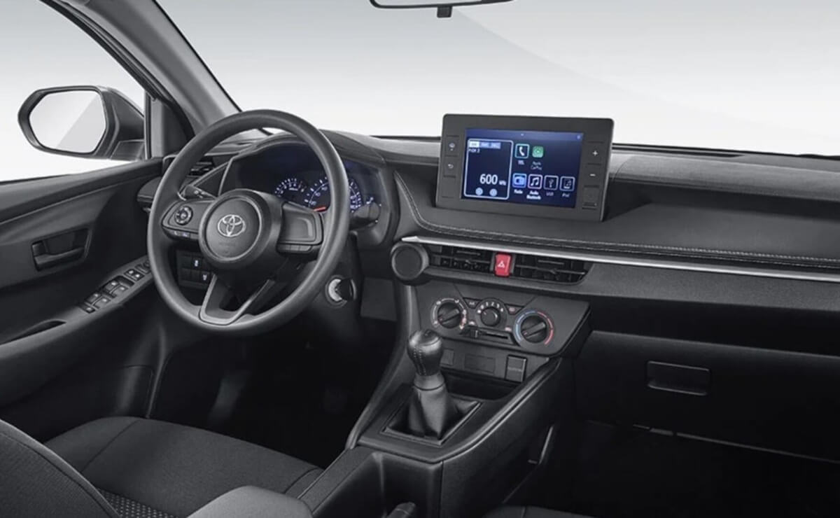 Toyota Yaris Sedan 2026 interior