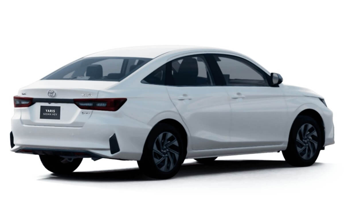 Toyota Yaris Sedan 2026 perfil