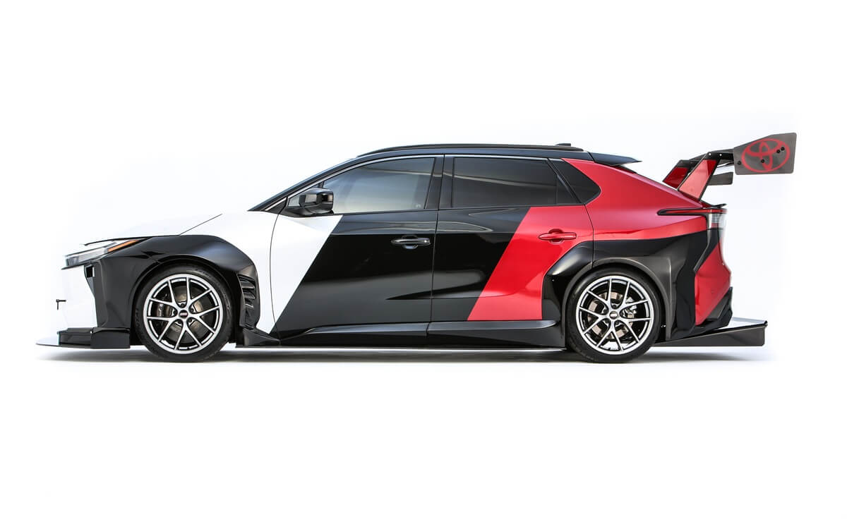 Toyota transforma un SUV en un modelo superior a Corolla, con 400 CV y una visión radical 4 bZ Time Attack Concept