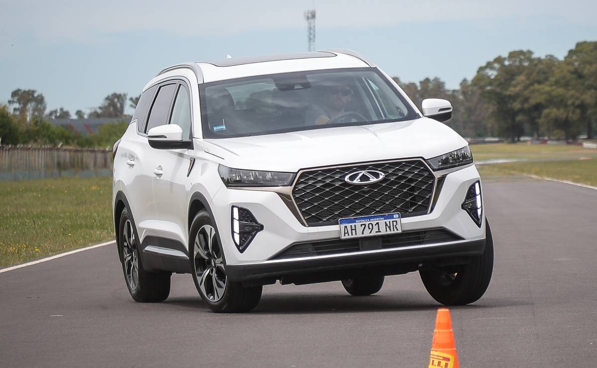 Chery Tiggo Pro 7 esquive