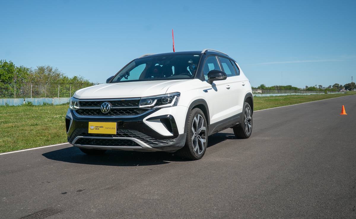 Guia de compra SUV C Volkswagen Taos frenada