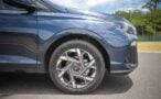 Detalle de llantas de aleación del Hyundai HB20