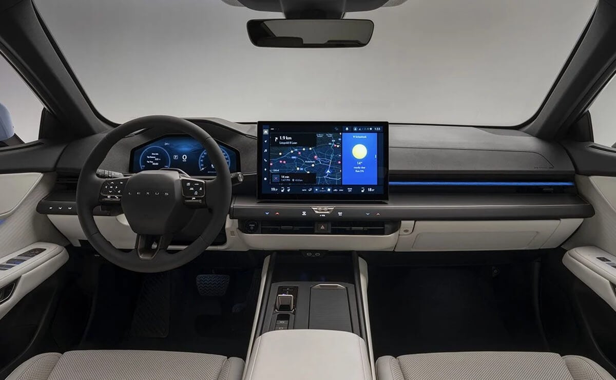 343 CV, superior a Toyota Corolla y ¿con mejor precio? Lexus lanzó un renovado sedán 4 Lexus ES 2026 interior