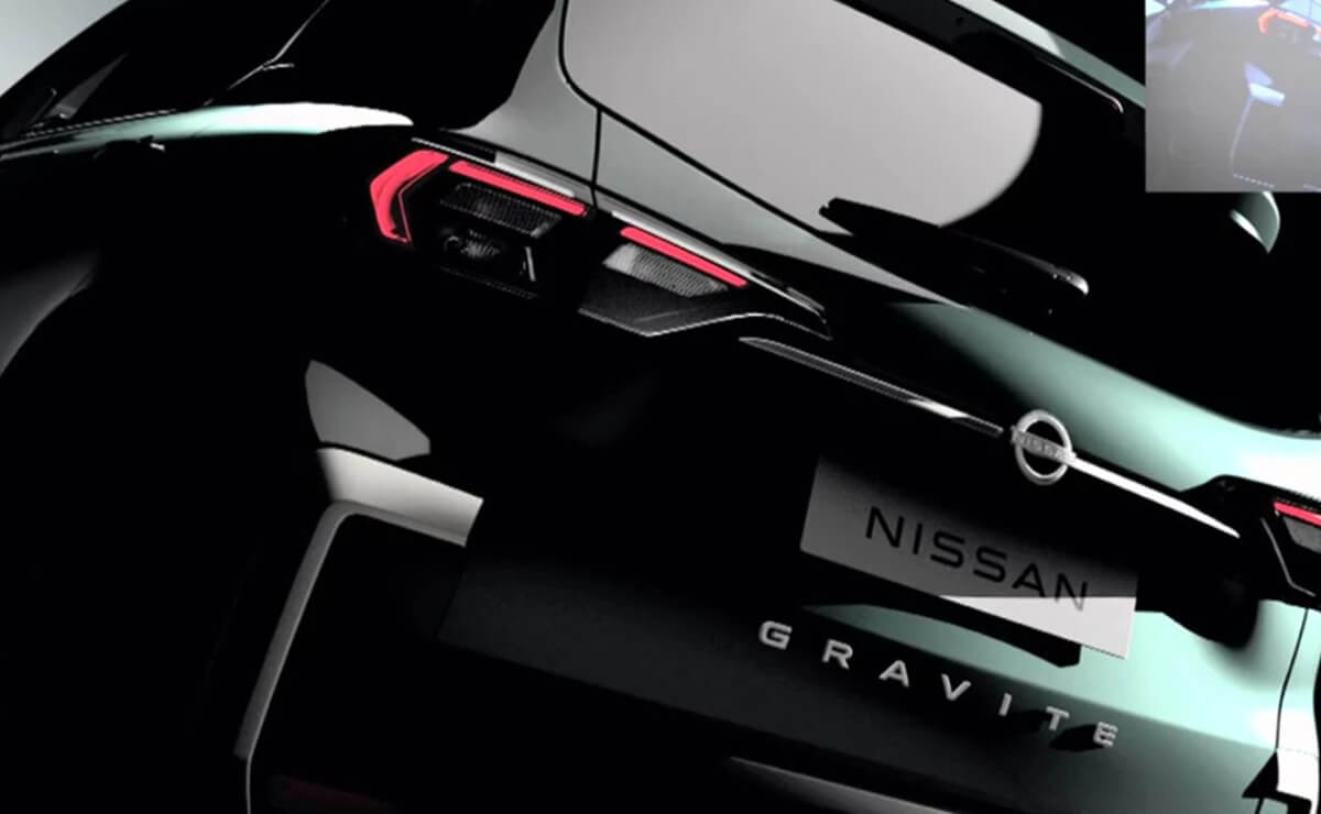 Nissan Gravite zona trasera