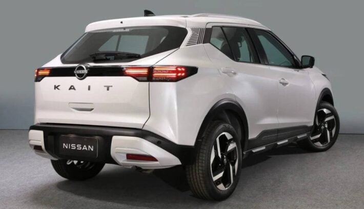 Nissan Kait 2026 trasera