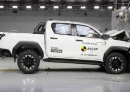 Nueva Toyota Hilux prueba de choque