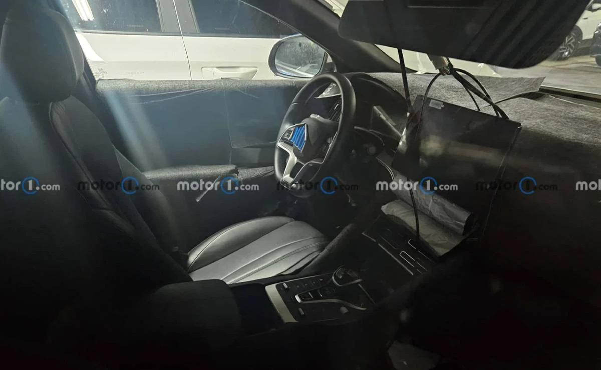 Pick up BYD unidad camuflada interior