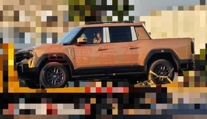 Pick up Jetour F700 perfil