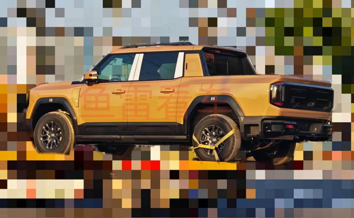 Pick up Jetour F700 trasera