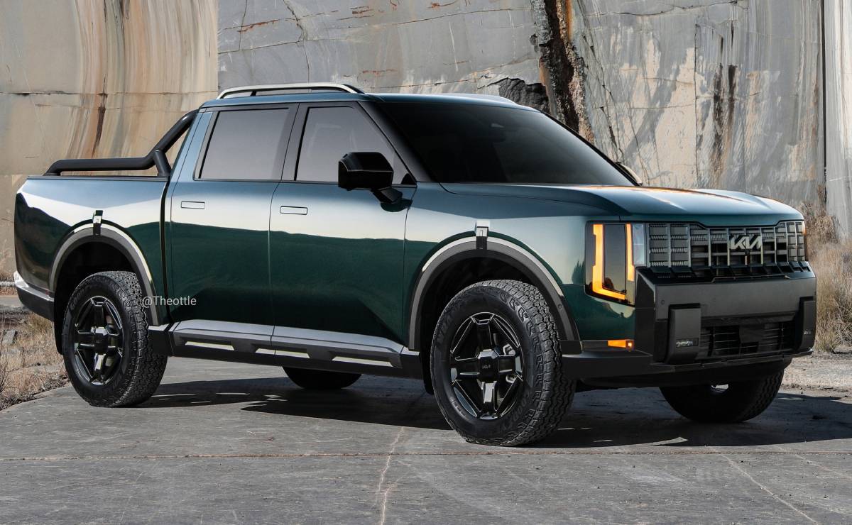 Diseño renovado para una de las pick ups más polémicas: ¿será suficiente para complicar a Hilux y Ranger? 3 Pick up Kia Mohave frente