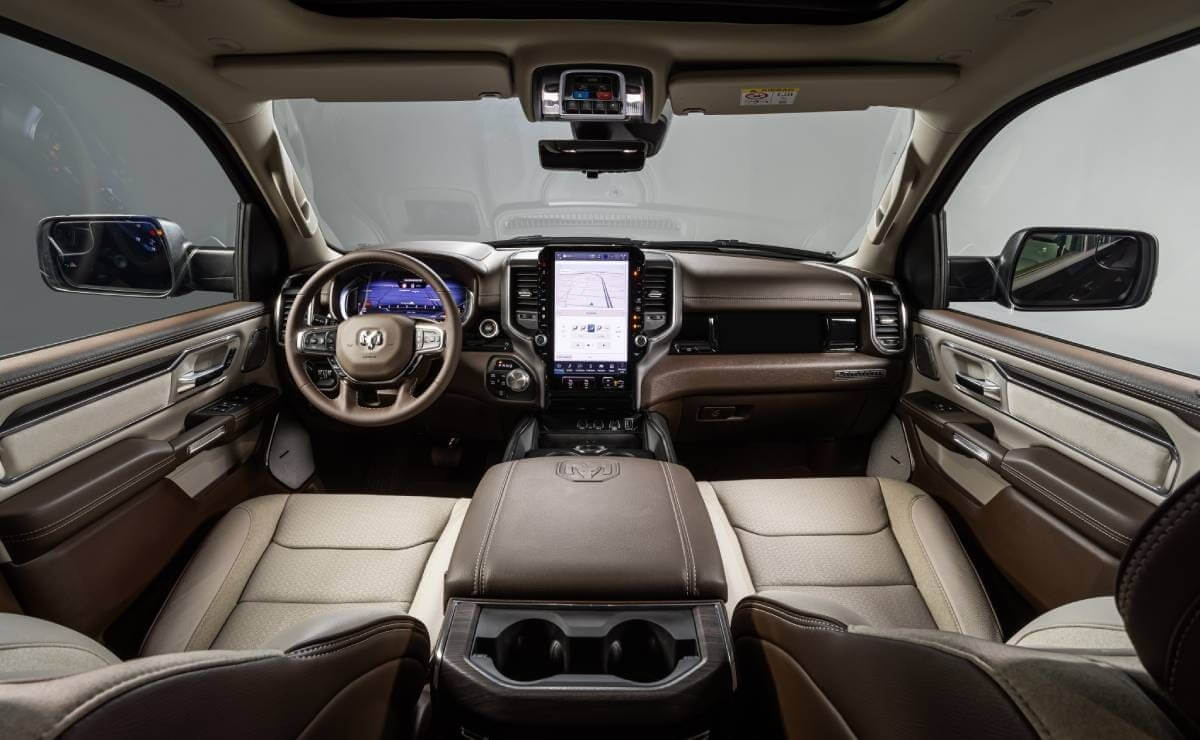 RAM 1500 interior