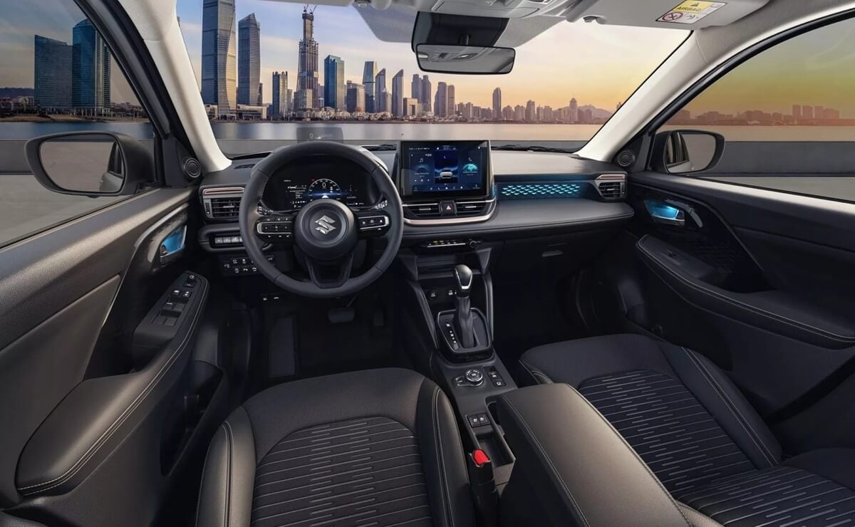 Suzuki Across interior