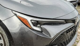 Toyota Corolla hatchback teaser