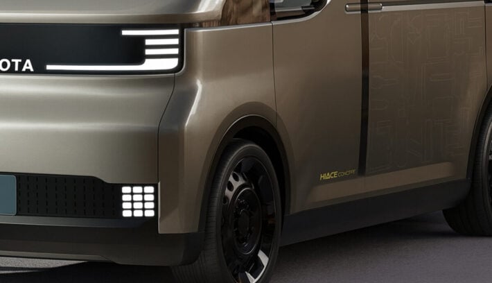 Hiace Concept, la van futurista de Toyota
