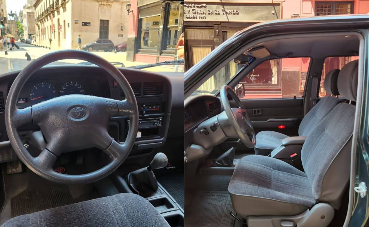 Toyota Hilux 2001 interior 1