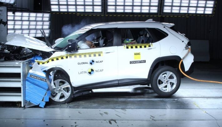 Toyota Yaris Cross pruebas de choque 2