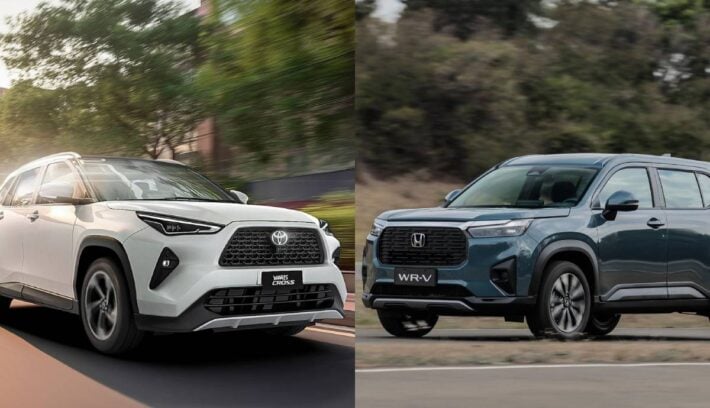 Toyota Yaris Cross vs Honda WR V